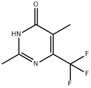 2,5-DIMETHYL-6-TRIFLUOROMETHYL-PYRIMIDIN-4-OL Struktur