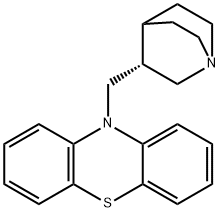 (+)-Mequitazine Struktur