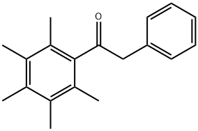 1-(2,3,4,5,6-PENTAMETHYLPHENYL)-2-PHENYLETHAN-1-ONE Struktur