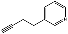 Pyridine, 3-(3-butynyl)- (9CI) Struktur