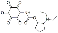 (2-diethylaminocyclopentyl) N-(3-pentoxyphenyl)carbamate Struktur