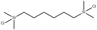 1,6-BIS(CHLORODIMETHYLSILYL)HEXANE Struktur