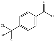 4-(trichloromethyl)benzoyl chloride  Struktur