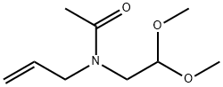 Acetamide,  N-(2,2-dimethoxyethyl)-N-2-propenyl-  (9CI) Struktur