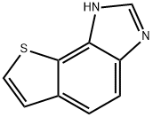 1H-Thieno[2,3-e]benzimidazole(9CI) Struktur