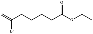 ETHYL 6-BROMO-6-HEPTENOATE Struktur