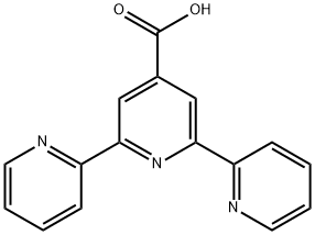 2,2':6',2''-TERPYRIDINE-4'-CARBOXYLIC ACID Structure