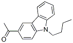 3-Acetyl-9-butyl-9H-carbazole Struktur