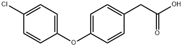 2-(4-(4-CHLOROPHENOXY)PHENYL)ACETIC ACID Struktur