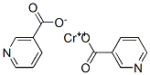 chromium dinicotinate Struktur