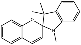 1,3,3-TRIMETHYLINDOLINOBENZOPYRYLOSPIRAN Structure