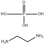 ethylenediamine, salt with phosphoric acid  Structure