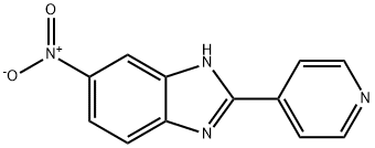 5-NITRO-2-(4-PYRIDINYL)-1H-BENZIMIDAZOLE Struktur