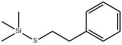 Trimethyl(phenethylthio)silane Struktur