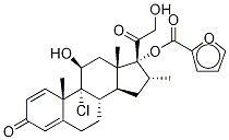 21-Hydroxy DeschloroMoMetasone Furoate (IMpurity) Struktur