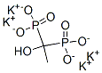 tetrapotassium (1-hydroxyethylidene)bisphosphonate  Struktur