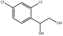 1-(2,4-dichlorophenyl)ethane-1,2-diol , 14866-28-5, 結構式