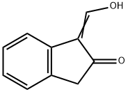 2H-Inden-2-one, 1,3-dihydro-1-(hydroxymethylene)- (9CI) Struktur