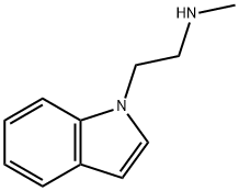 2-(1H-INDOL-1-YL)-N-METHYLETHANAMINE, 148806-52-4, 結(jié)構(gòu)式