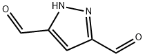 3,5-(1H)-pyrazoledicarbaldehyde Struktur