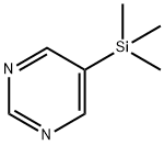 Pyrimidine,5-(trimethylsilyl)-(9CI) Struktur