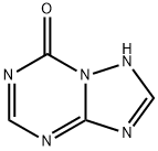 s-Triazolo[1,5-a]-s-triazin-7(6H)-one Struktur