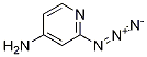 4-Amino-2-azidopyridine Struktur