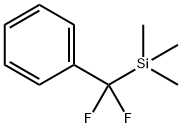 (Trimethylsilyldifluoromethyl)benzene Struktur