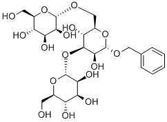 ALPHA-D-MAN-[1->3]-[ALPHA-D-MAN-(1->6)]-ALPHA-D-MAN-[1->O]-CH2PH) Struktur