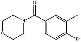 ((4-BROMO-3-METHYLPHENYL)CARBONYL)MORPHOLINE price.