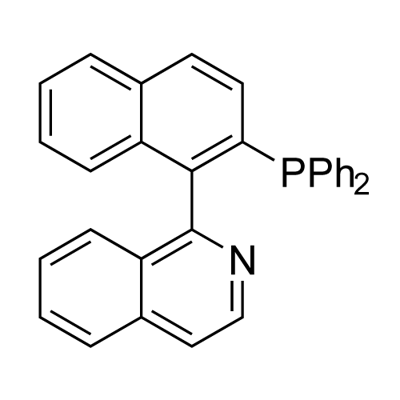 (RS)-1-(2-Diphenylphosphino-1-naphthyl)isoquinoline Struktur