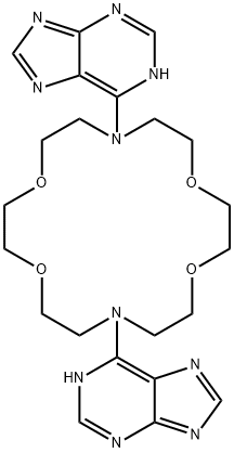 1,4,10,13-Tetraoxa-7,16-diazacyclooctadecane, 7,16-di(1H-pyrin-6-yl)- Struktur