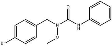 1-(4-BROMOBENZYL)-1-METHOXY-3-PHENYLUREA Struktur