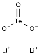 LITHIUM TELLURITE Struktur