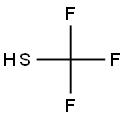 trifluoromethanethiol Struktur