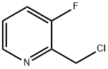 Pyridine, 2-(chloromethyl)-3-fluoro- (9CI) Struktur