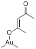 DIMETHYL(ACETYLACETONATE)GOLD(III) Struktur