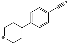 4-(4'-Cyanophenyl)piperidine Struktur