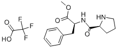 H-PRO-PHE-ME TRIFLUOROACTATE
 Struktur