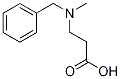 3-[benzyl(methyl)amino]propanoic acid Struktur