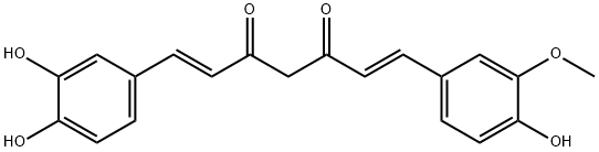 Demethyl Curcumin Struktur