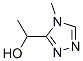 4H-1,2,4-Triazole-3-methanol, alpha,4-dimethyl- (9CI) Struktur