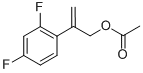 1-2-(2,4-difluorophenyl)-2-propenol acetate Struktur