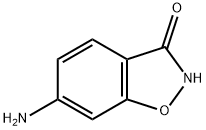 1,2-Benzisoxazol-3(2H)-one,6-amino-(9CI) Struktur