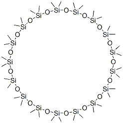 TETRATRIACONTAMETHYLCYCLOHEPTADECASILOXANE Struktur