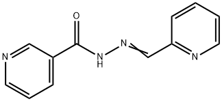 N'-(2-Pyridylmethylene)nicotinohydrazide Struktur