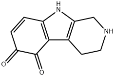 1H-Pyrido[3,4-b]indole-5,6-dione, 2,3,4,9-tetrahydro- (9CI) Struktur