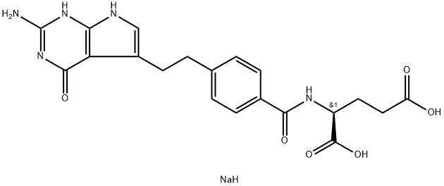 Pemetrexed Disodium Structure