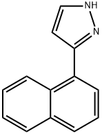 3-(1-naphthyl)-1H-pyrazole(SALTDATA: HCl) Struktur