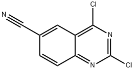 2,4-Dichloroquinazoline-6-carbonitrile Struktur